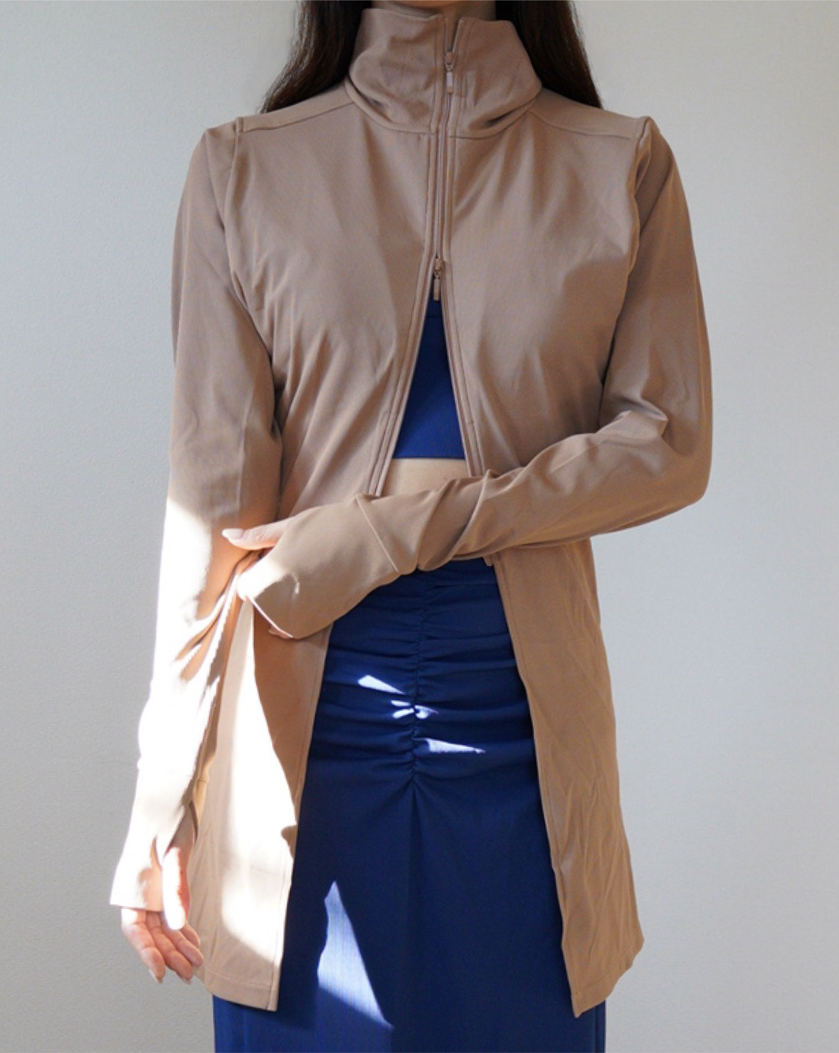 No.18 HAORI CUP IN ZIP UP